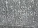 Alice KNIGHT,
mother,
died 15 Sept 1952 aged 77 years;
Murwillumbah Catholic Cemetery, New South Wales