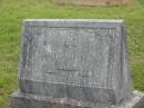 Thomas Wilfred WESTWOOD,
son,
died 17 July 1952 aged 41 years;
Murwillumbah Catholic Cemetery, New South Wales