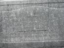 William Albert GUMBLETON,
son brother,
died 29 May 1952;
Murwillumbah Catholic Cemetery, New South Wales