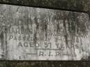 Charles Ambrose WILSON,
died 3-3-58 aged 57 years;
Murwillumbah Catholic Cemetery, New South Wales