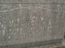 Georgina Sarah MCGRATH,
wife mother,
died 24 Dec 1950 aged 67 years;
Murwillumbah Catholic Cemetery, New South Wales