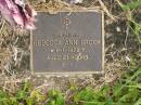 Rebecca Ann BROCK,
died 6-1-1972 aged 21 hours;
Murwillumbah Catholic Cemetery, New South Wales
