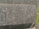 Thomas Edward AFFLICK,
husband father,
died 13 June 1939 aged 66 years;
Murwillumbah Catholic Cemetery, New South Wales