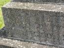 Philip MOORE,
father,
died 10 Oct 1946 aged 58 years;
Murwillumbah Catholic Cemetery, New South Wales