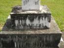 Lila May WALKER,
died 6 July 1935 aged 41 years;
John Patrick WALKER,
father,
died 23-4-1977 aged 85 years;
Murwillumbah Catholic Cemetery, New South Wales