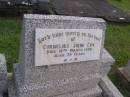 Cornelius John COX,
died 10 March 1936 aged 38 years;
Murwillumbah Catholic Cemetery, New South Wales
