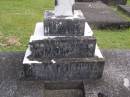 Martin MAHONY,
died 26 May 1936 aged 73 years;
Margaret MAHONY,
wife,
died 18 Dec 1940 aged 76 years;
Murwillumbah Catholic Cemetery, New South Wales
