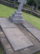 Frances Mary OKEEFE,
died 17 July 1939 aged 33 years;
Mary Patricia (Patty) OKEEFE,
died 25 Aug 1936 aged 3 years;
Murwillumbah Catholic Cemetery, New South Wales