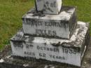 Albert Edward EYLES,
died 2 Oct 1935 aged 62 years;
Murwillumbah Catholic Cemetery, New South Wales