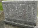 Julia WILLIAMS,
died 19 Dec 1955 aged 75 years;
John WILLIAMS,
died 25 Dec 2959 aged 85 years;
Murwillumbah Catholic Cemetery, New South Wales