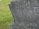 Ivy Margaret,
daughter of A.E. & D.F. TWOWHILL,
died 4 June 1943 aged 8 years;
Murwillumbah Catholic Cemetery, New South Wales