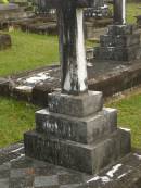Leila Mary CAMPBELL,
died 6 Oct 1933 aged 44 years;
Murwillumbah Catholic Cemetery, New South Wales