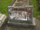Howard Adam BROWN,
father,
died 4 Jan 1956 aged 81 years;
Murwillumbah Catholic Cemetery, New South Wales