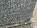 Annie Louisa HARTIGAN,
died 17 April 1964 aged 81 years;
Murwillumbah Catholic Cemetery, New South Wales