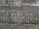 Mary Elizabeth HARRIGAN,
mother,
died 12 Jan 1946 aged 78 years;
Edward Arnold HARRIGAN,
father,
died 30 June 1951 aged 87 years;
Murwillumbah Catholic Cemetery, New South Wales