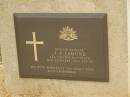 J.P. LAMOND,
died 6 Feb 1950 aged 30 years;
Murwillumbah Catholic Cemetery, New South Wales