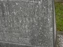 Mary Josephine (Mamie) HOGAN,
died 1 Jan 1949 aged 50 years;
Murwillumbah Catholic Cemetery, New South Wales
