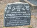 Alma Florence Lillian ANDREWS,
21 Nov 1888 - 30 Sept 1942,
wife mother;
Thomas William ANDREWS,
19 June 1892 - 5 March 1960,
husband father;
Nobby cemetery, Clifton Shire