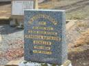 Veronica Kathleen ACHILLES,
1911 - 1964,
wife mother;
Nobby cemetery, Clifton Shire
