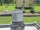 Ann TILLEY, mother,
1876 - 1923;
James TILLEY, father,
1874 - 1936;
Edward, infant brother, 1918;
St James Catholic Cemetery, Palen Creek, Beaudesert Shire