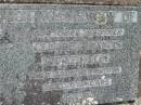 Claude Francis STRETTON, brother,
died 29 April 1975 aged 67 years;
St James Catholic Cemetery, Palen Creek, Beaudesert Shire