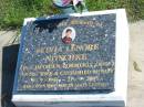 
Sylvia Lenore NITSCHKE (nee JACOBSEN formerly DUFF),
wife mumsy,
8-9-1944 - 21-3-2005;
Pimpama Island cemetery, Gold Coast
