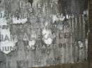 Eliza Ellen,
wife of W.A. DOHERTY,
died 9 Jan 1935 aged 60 years;
William Alexander,
husband,
died 17 June 1957 aged 95 years;
Pimpama Uniting cemetery, Gold Coast