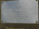 Christopher Labatt PAYNE,
early settler of Pimpama,
died 25 April 1984 aged 96 years;
Pimpama Uniting cemetery, Gold Coast