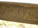 Jason Clyde WONNOCOTT;
Pimpama Uniting cemetery, Gold Coast