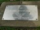 Allen P. JONES,
died 20 June 1993 aged 41 years;
Dennis W. JONES,
brother,
died 30-4-1993 aged 44 years,
ashes scattered at Geelong VIC;
Pimpama Uniting cemetery, Gold Coast