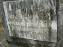 Alfred W.T. PETTY,
died 30 March 1946 aged 67 years;
Pimpama Uniting cemetery, Gold Coast
