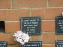 Valda E. MOBBS,
died 19-1-1969 aged 39 years;
Pimpama Uniting cemetery, Gold Coast
