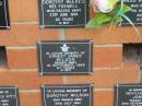 Ernest James WILSON,
died 1 Sept 1969 aged 67 years;
Pimpama Uniting cemetery, Gold Coast