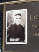 A.L. (Les) RYAN,
born 26-8-1919
died 20 Jan 1994 aged 74,
husband father grandpa great-grandpa;
Pine Mountain St Peters Anglican cemetery, Ipswich