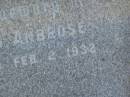 E.S. AMBROSE,
died 2 Feb 1932;
Polson Cemetery, Hervey Bay