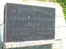 Frederick AYERS
8-8-1875 - 1-1-1938;
Violet Isobel AYERS,
29-10-1893 - 28-8-1977;
Polson Cemetery, Hervey Bay