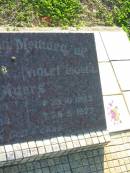 Frederick AYERS
8-8-1875 - 1-1-1938;
Violet Isobel AYERS,
29-10-1893 - 28-8-1977;
Polson Cemetery, Hervey Bay