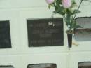 
Audrey Beatrice HUGHES,
died 27-3-1986 aged 58 years;
Polson Cemetery, Hervey Bay
[[REDO]]
