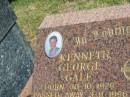 Kenneth George GALE,
born 30-10-1929,
died 3-9-1996 aged 66 years;
Joy Gwendolyne GALE,
born 18-6-1930,
died 10-1-1995 aged 64 years;
Polson Cemetery, Hervey Bay