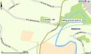 
estimated location of early cemetery site at Rafting Ground.
