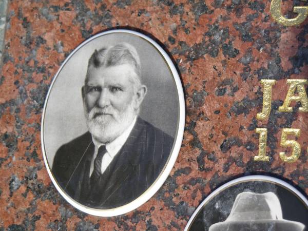 trustee;  | James Daniel COLLINS;  | Serpentine Creek Cemetery, Redlands Shire  | 