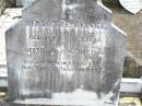 Henriette REINKE,
born 15 Oct 1840 died 2 Aug 1926;
Ropeley Immanuel Lutheran cemetery, Gatton Shire