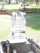 Pauline BALTZER (nee WALTER),
born 13 Dec 1881 died 19 March 1927;
Ropeley Immanuel Lutheran cemetery, Gatton Shire