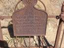 Else Maria WEIER, daughter,
born 31 Oct 1902 died 27 July 1903;
Ropeley Scandinavian Lutheran cemetery, Gatton Shire