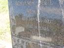 Benjamin Cecil MEIER, son brother,
died 30 Aug 1927 aged 18 years;
Rosevale St Pauls Lutheran cemetery, Boonah Shire