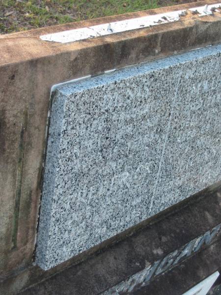 [headstone difficult to read]  | Denis HARTIGAN;  | Frederick HARTIGAN,  | died aged 24 years;  | Maurice HARTIGAN,  | aged 69 years;  | Lillian HARTIGAN,  | died Sept 1958 aged 75 years;  | Doreen,  | daughter,  | died 10 Sept 1951 aged 28 years;  | Bald Hills (Sandgate) cemetery, Brisbane  | 