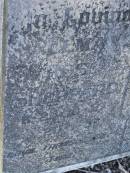 Elma Rose SHEPPARD,
born 25-10-27,
died 20-1-56;
William Alfred SHEPPARD,
born 1-1-22,
died 5-9-90;
Bald Hills (Sandgate) cemetery, Brisbane