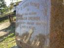 William ANDERSON,
husband,
died 26 Jan 1934 aged 61 years;
Bald Hills (Sandgate) cemetery, Brisbane
