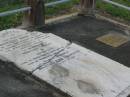 Hezekiah SHEPHERD,
husband of Martha Ann SHEPHERD,
21 years overseer of municipal works,
born Stratford-on-Avon 16 April 1838,
died Sandgate 29 Mary 1901;
Martha Ann SHEPHERD,
1851 - 1920;
Bald Hills (Sandgate) cemetery, Brisbane