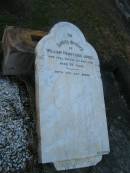 William Heavyside JONES,
died 11 May 1920 aged 70 years;
Bald Hills (Sandgate) cemetery, Brisbane